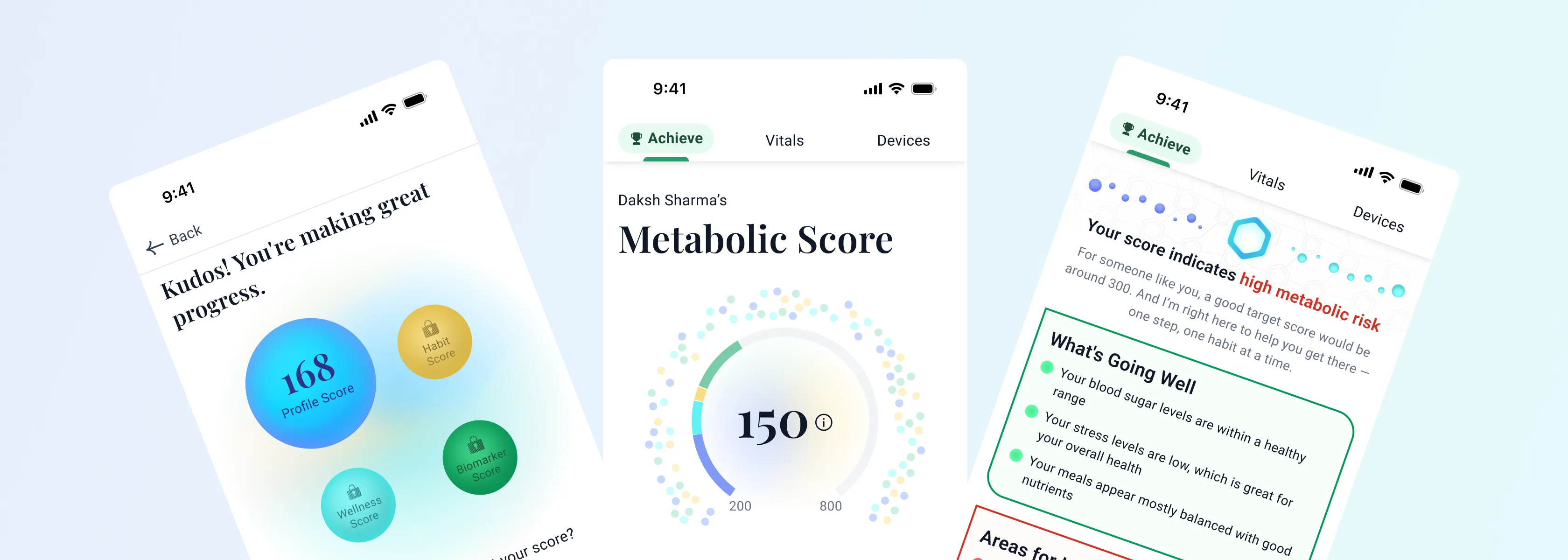 Metabolic Journey — a holistic view of metabolic health over time